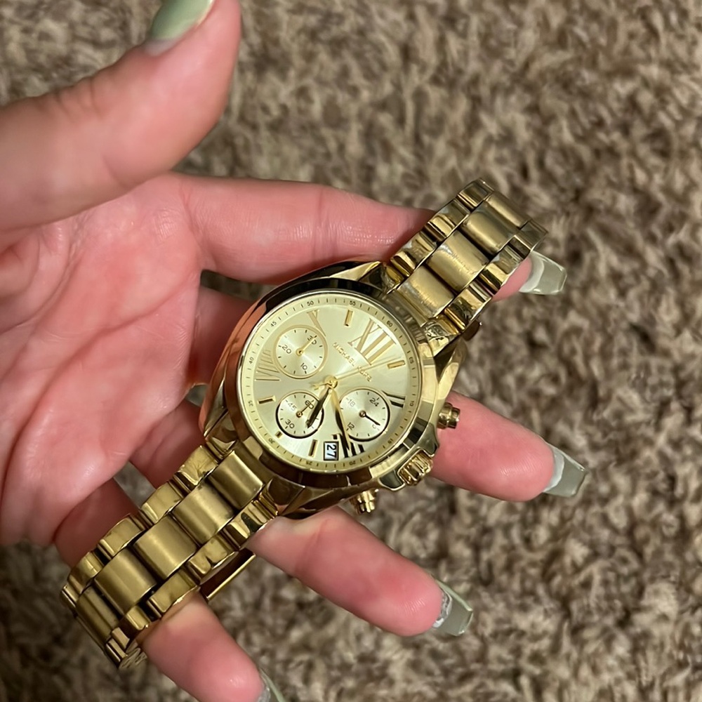 Gold Michael kors watch